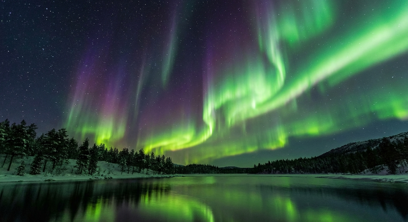 Aurora Borealis Simulator