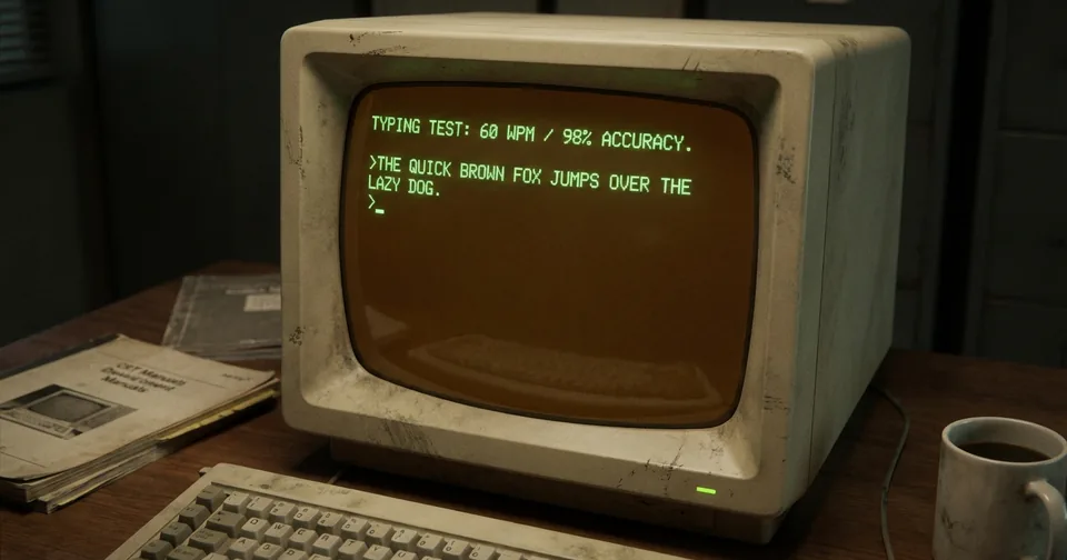 Terminal Typing Test