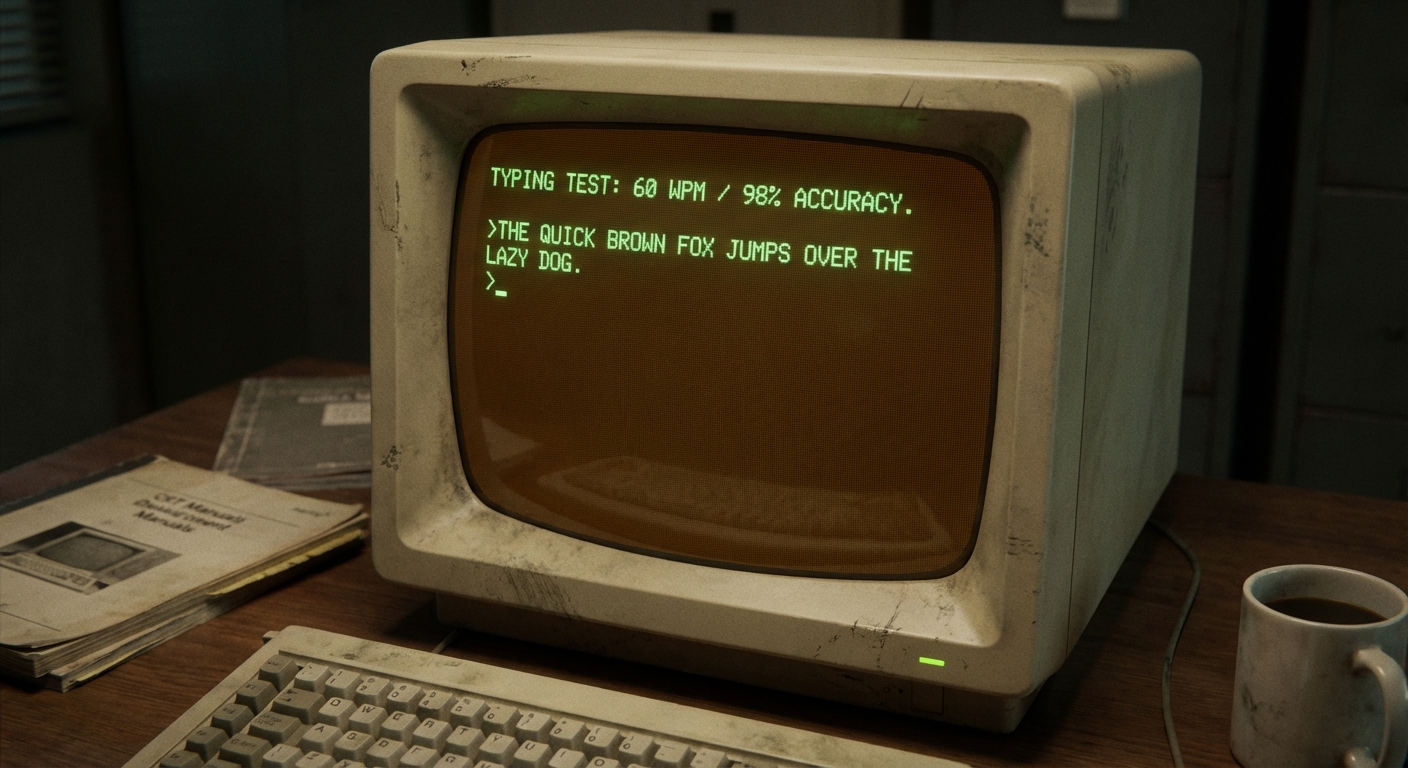 Terminal Typing Test