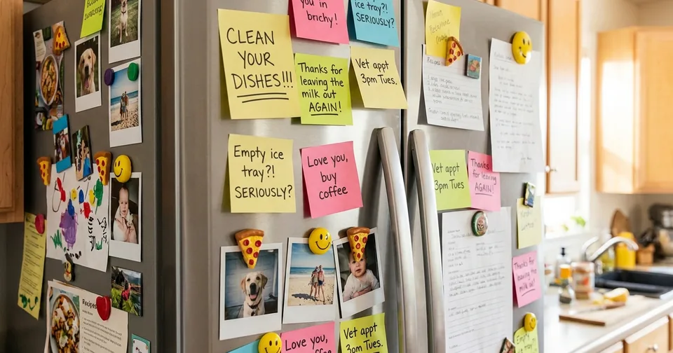 The Fridge — Passive-Aggressive Note Generator