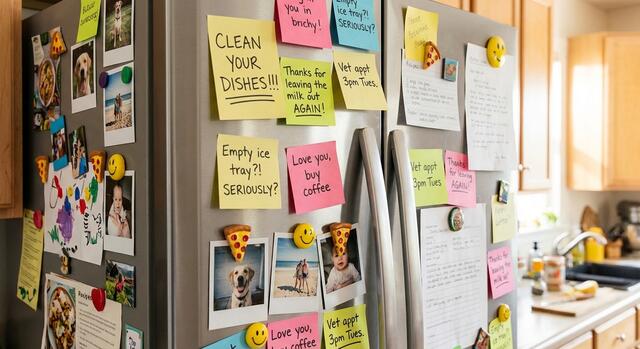 The Fridge — Passive-Aggressive Note Generator