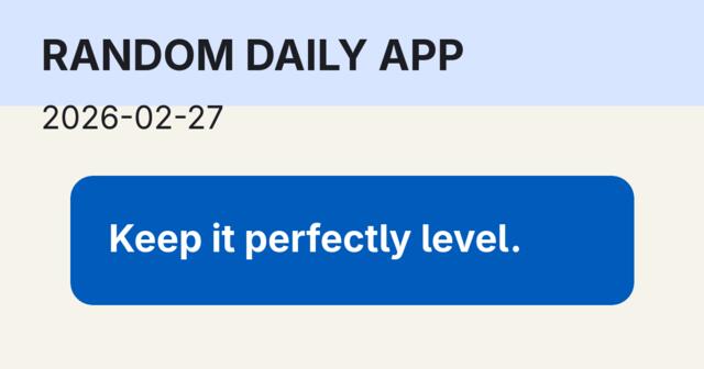 Shelf Whisperer — Random Daily App