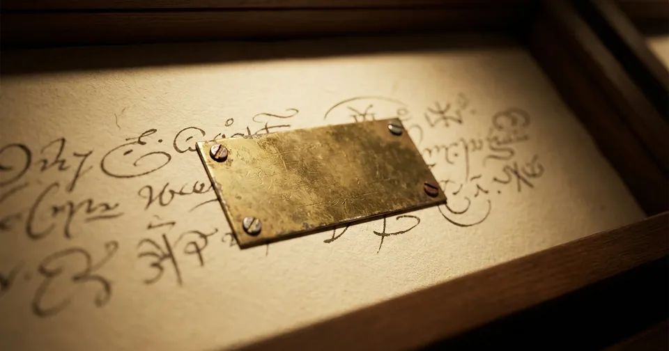 Pocket Curator Plaque — Random Daily App