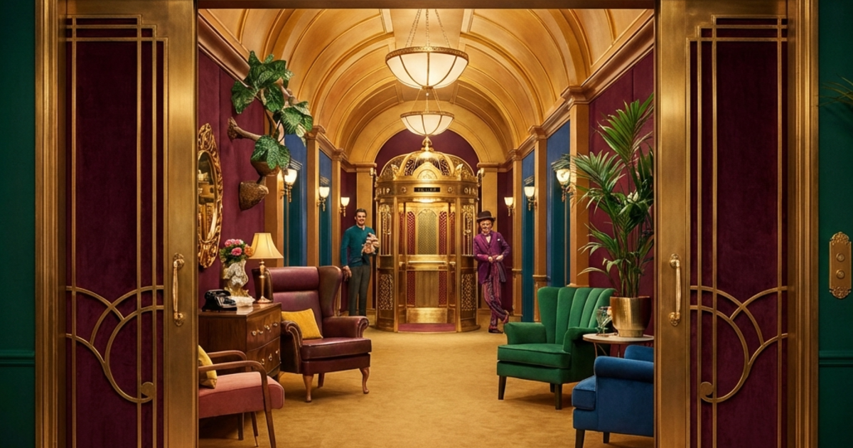 Lobby of Very Specific Floors — Random Daily App