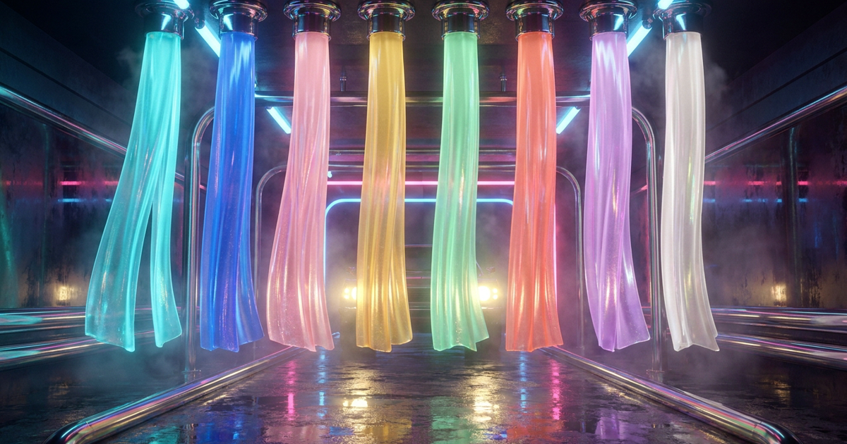 Car Wash Curtain Solo