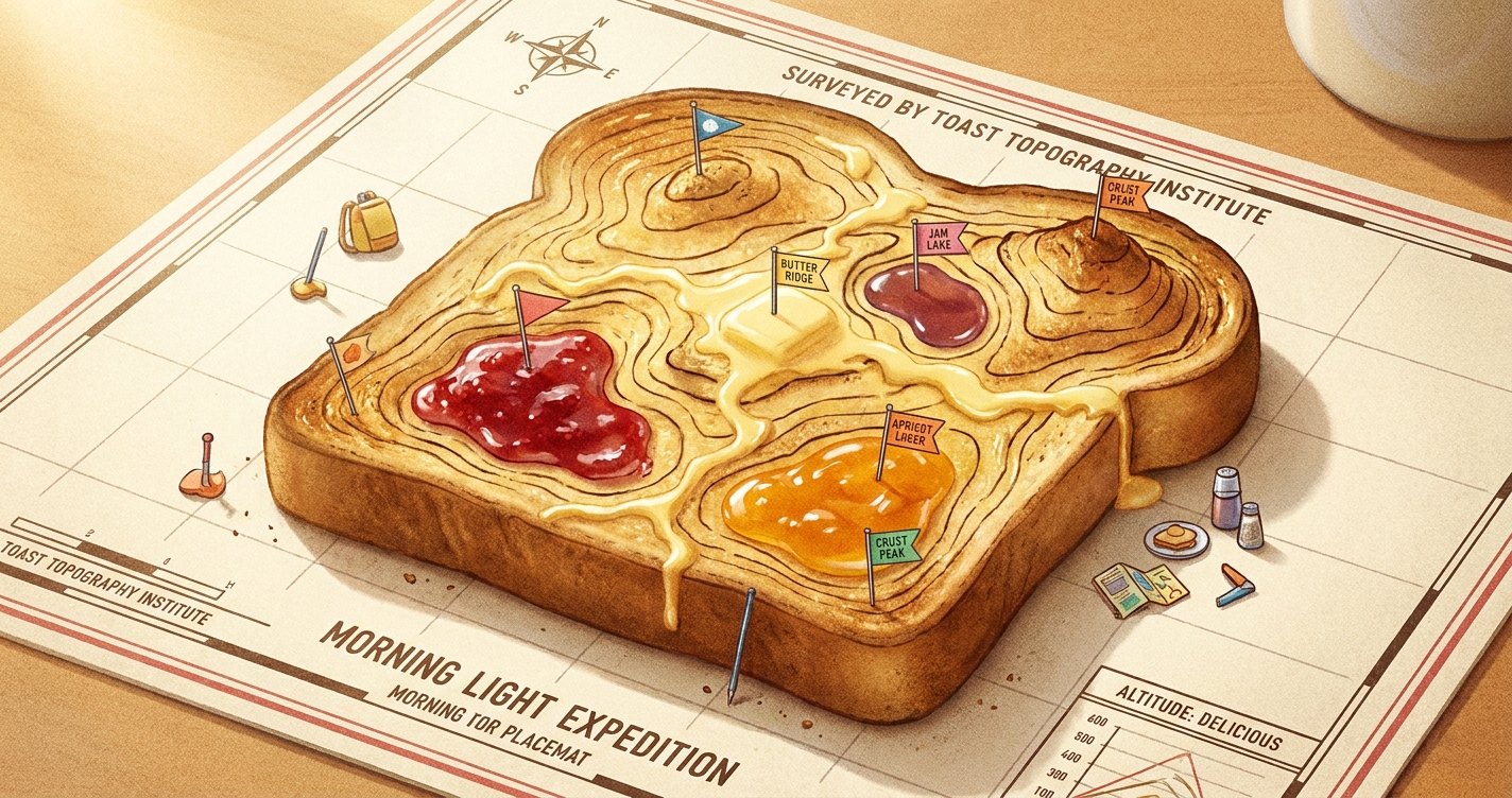 Toast Topography Institute — Random Daily App