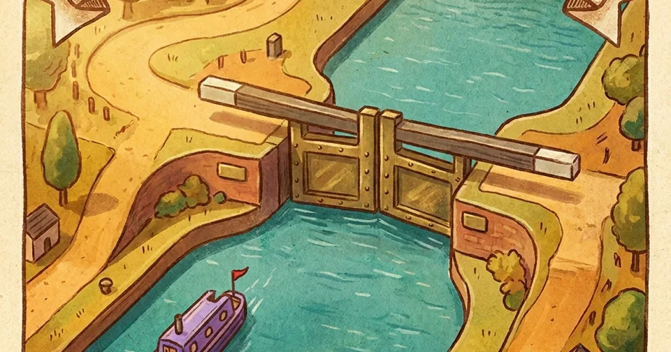 Canal Lockmaster Pocket — Random Daily App