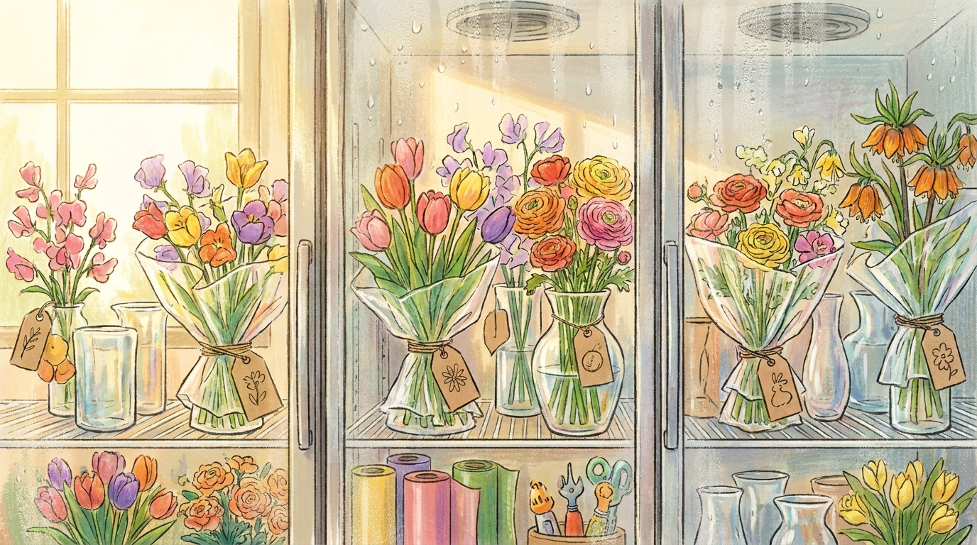Cellophane Bouquet Department — Random Daily App