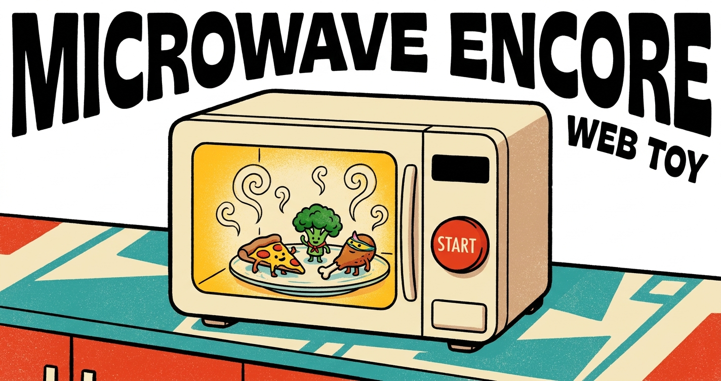 Microwave Encore — Random Daily App