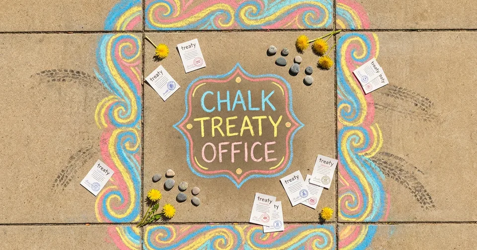 Chalk Treaty Office — Random Daily App