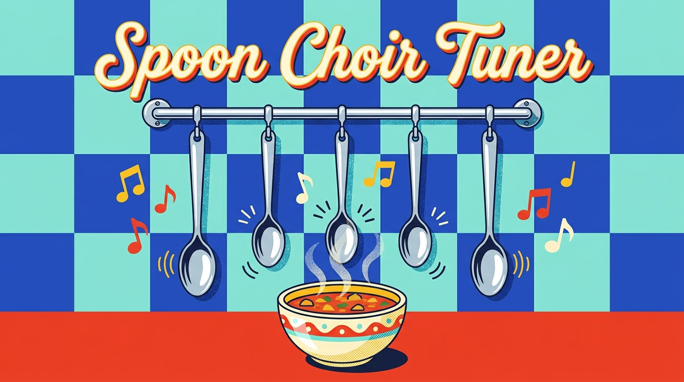Spoon Choir Tuner — Random Daily App