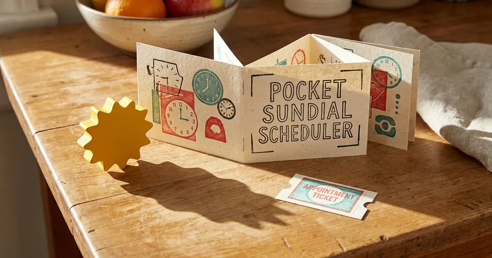Pocket Sundial Scheduler