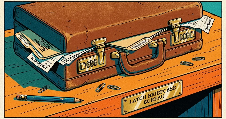 Latch Briefcase Bureau - Random Daily App