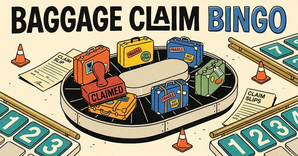 Baggage Claim Bingo - Random Daily App