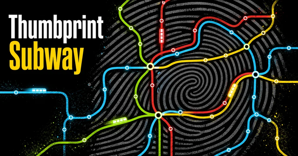 Thumbprint Subway — Random Daily App