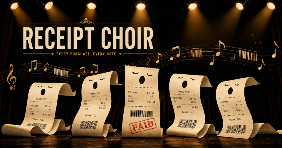 Receipt Choir — Random Daily App