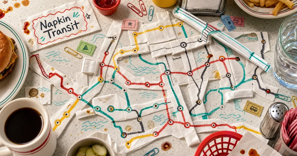 Napkin Transit - Random Daily App