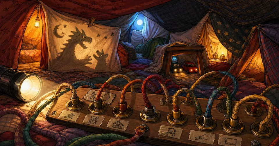 Blanket Fort Switchboard — Random Daily App