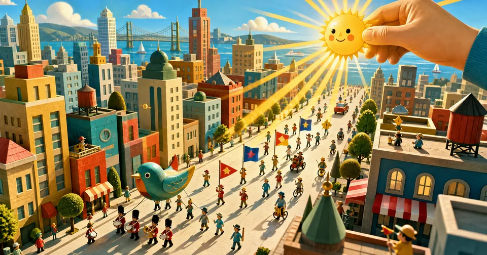 Sun Parade — Random Daily App