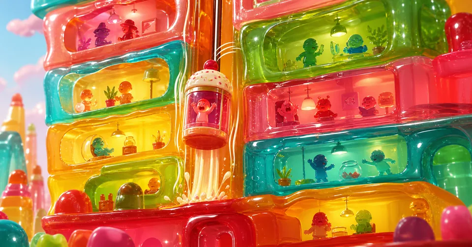 Jello Elevator - Random Daily App